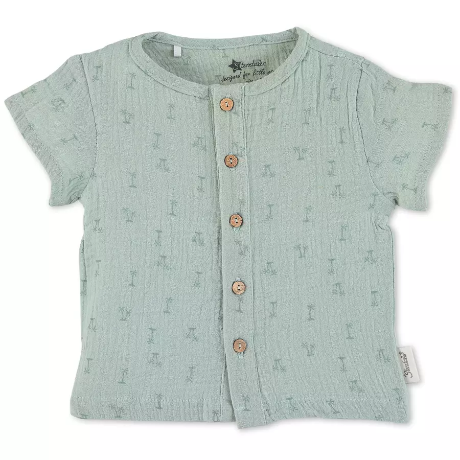 Sterntaler Set Shirt+kurze Hose Palme mittelgrün