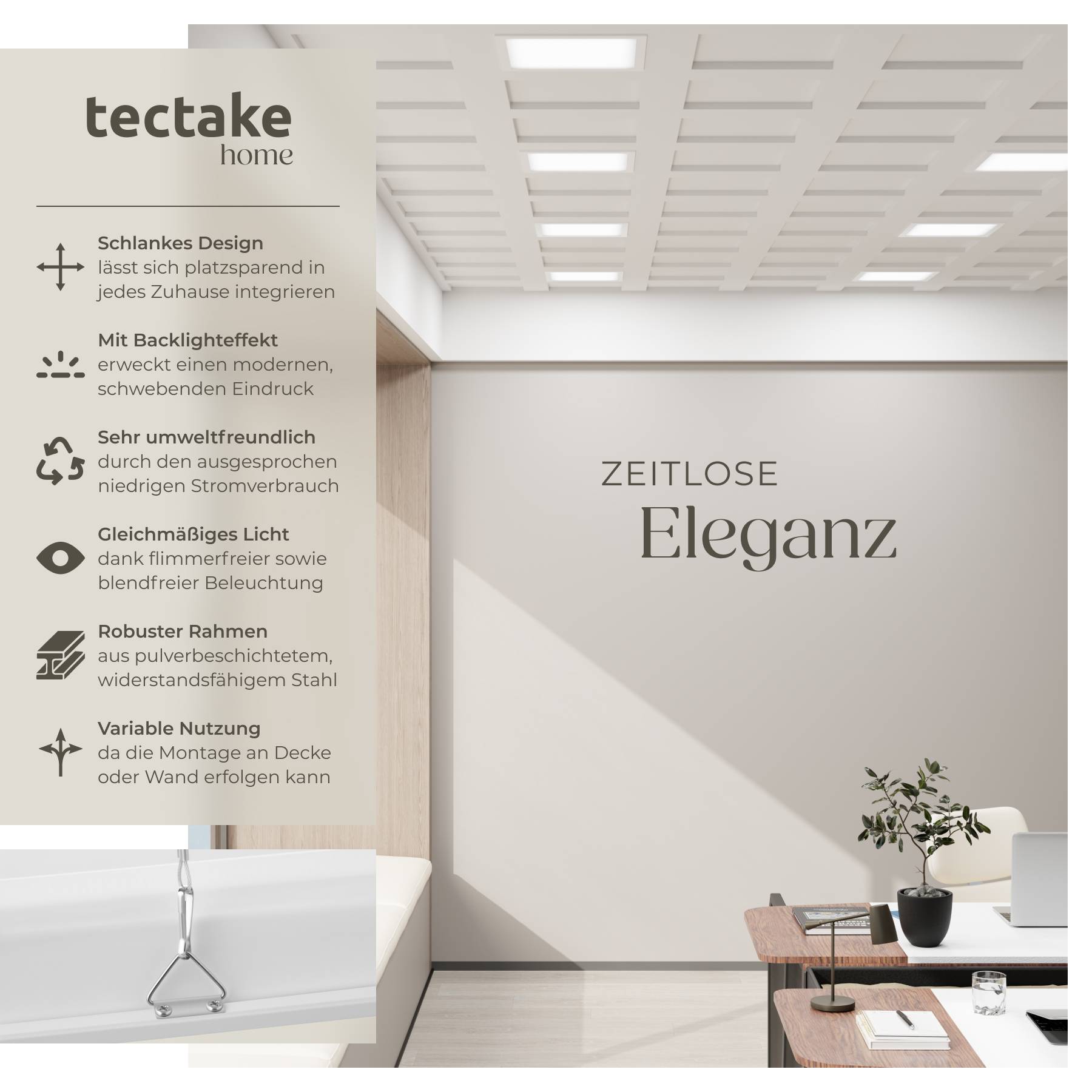 LED-Paneel Lucerna
