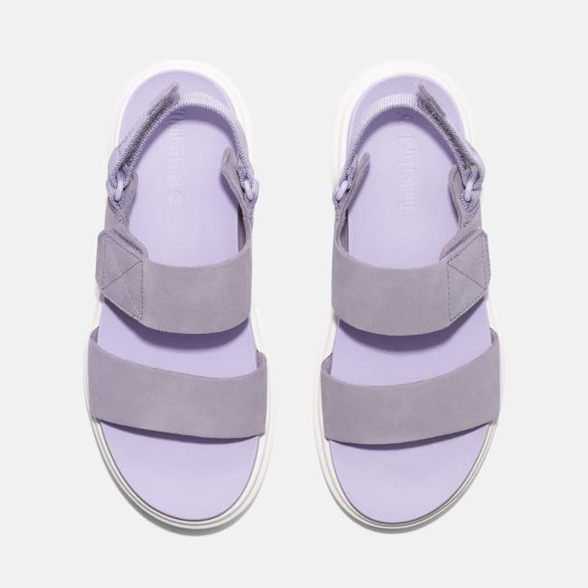 Sandalo a Doppia Fascia Greyfield da Donna in                viola
