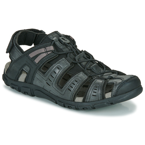 Geox - UOMO SANDAL STRADA Negro