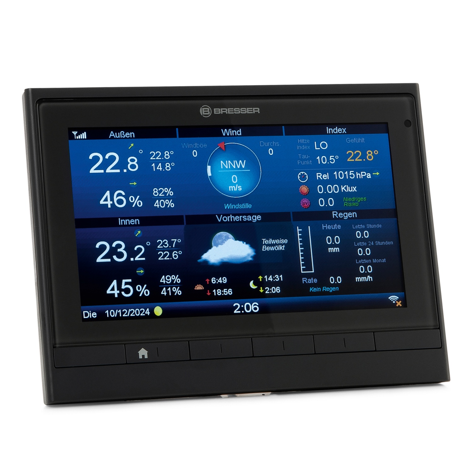 BRESSER MeteoChamp HD 7-in-1 WLAN-Wetterstation