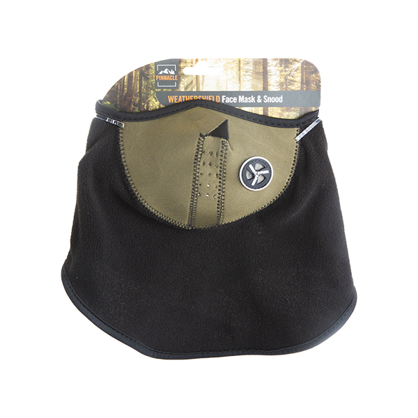 Allwetter Gesichtsmaske  Black/Green