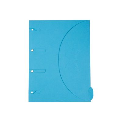 Smartfolder Wallou - 100 Chemises à 3 rabats - bleu ciel
