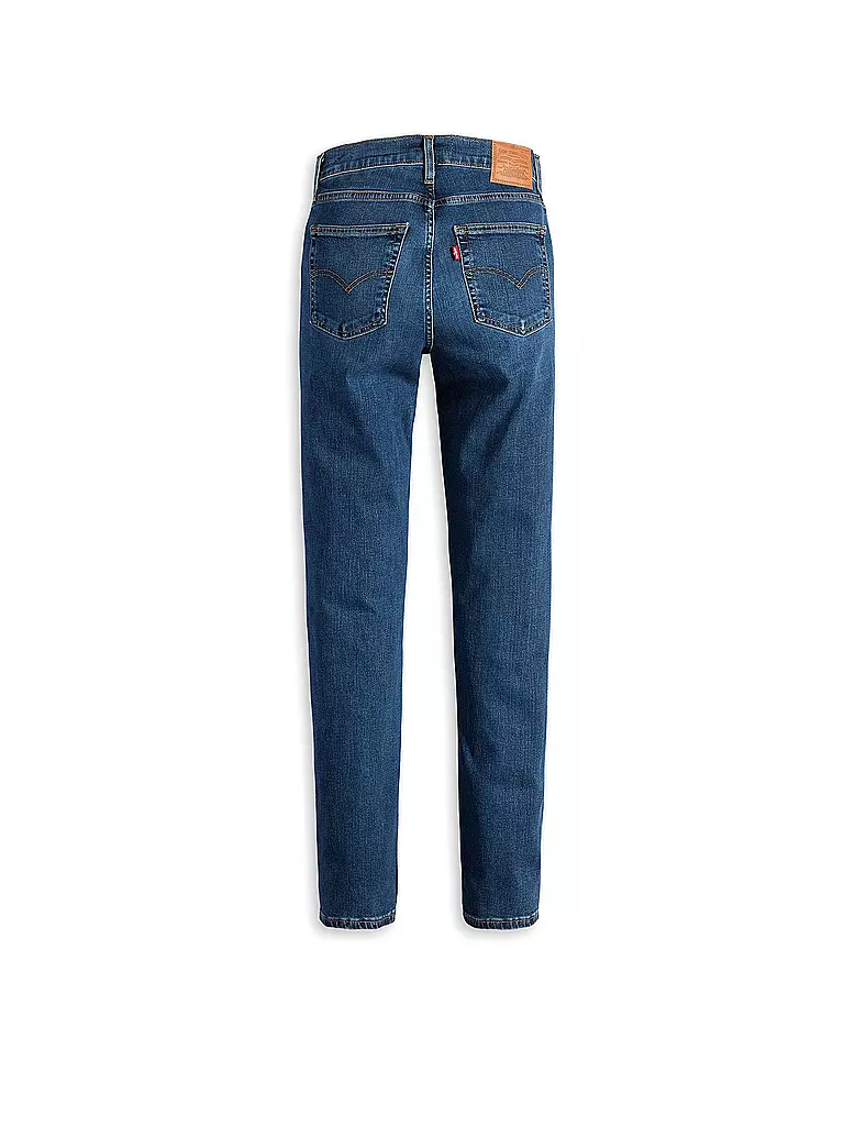 LEVI'S® Highwaist Jeans Straight Fit 724 dunkelblau
