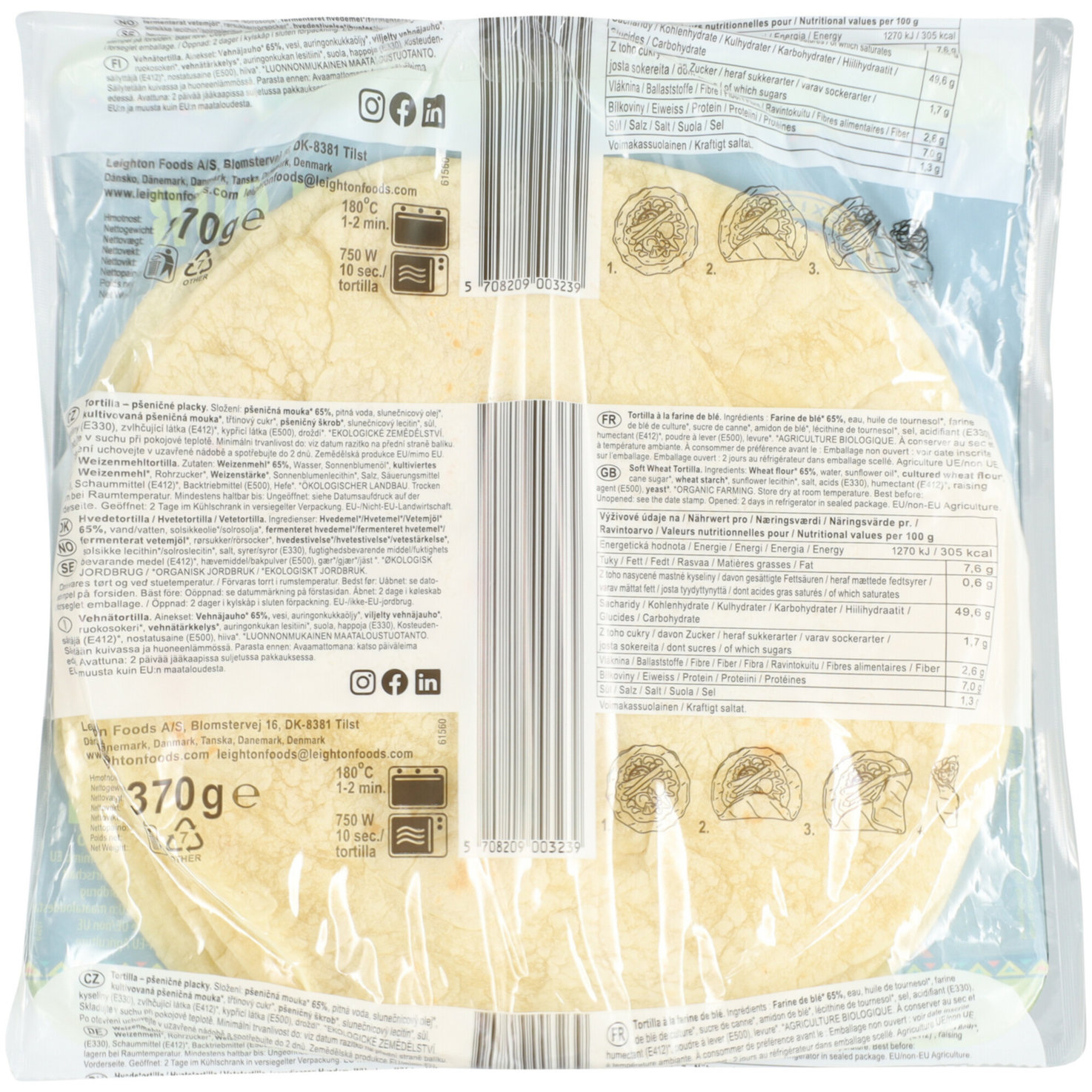 Antica Cantina Organic Wraps