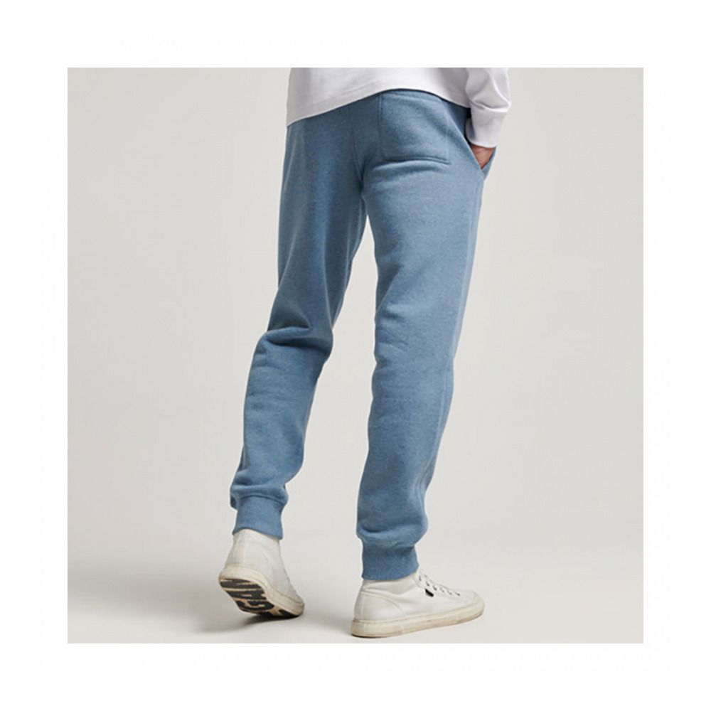 Superdry VINTAGE LOGO EMB - Jogging Homme bluestone marl