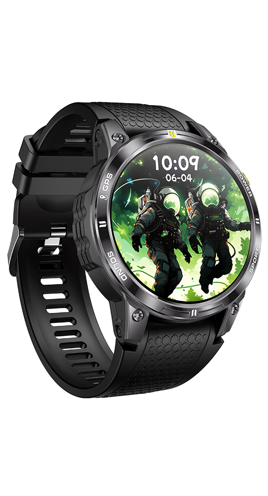 Knauermann Smartwatches SMART 3 (2025) Schwarz