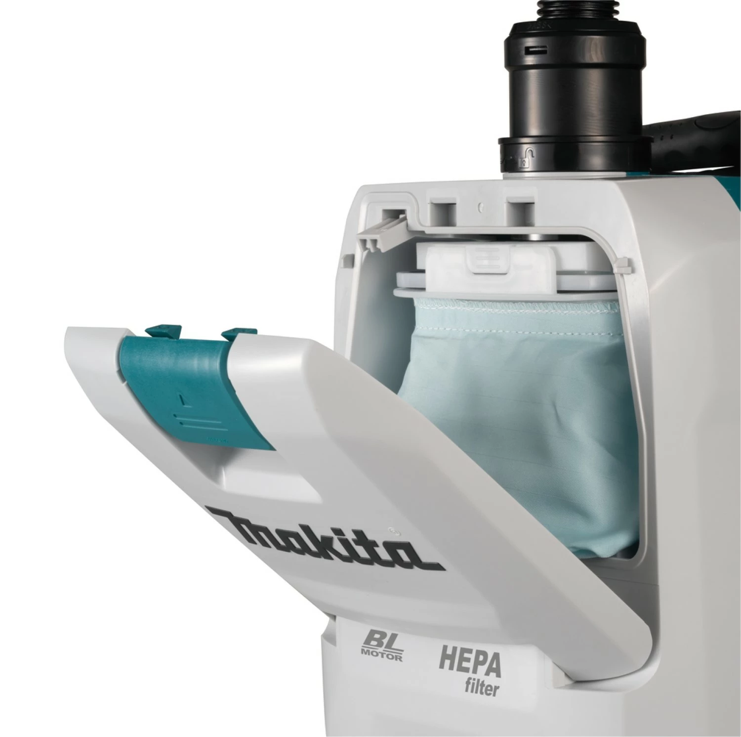 Makita VC008GM201 40V Max Li-Ion accu rugstofzuiger set (2x 4,0Ah) - 180mbar