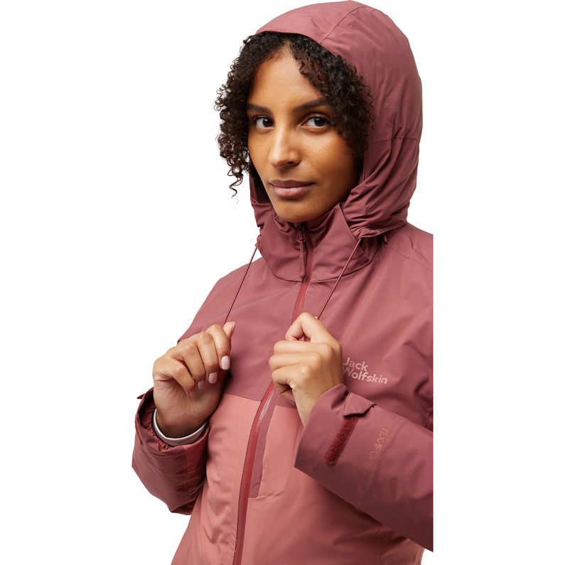 Jack Wolfskin Damen Hunberg 3in1 Jacke
