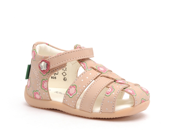 Kickers nu pieds bebe bigflo rose