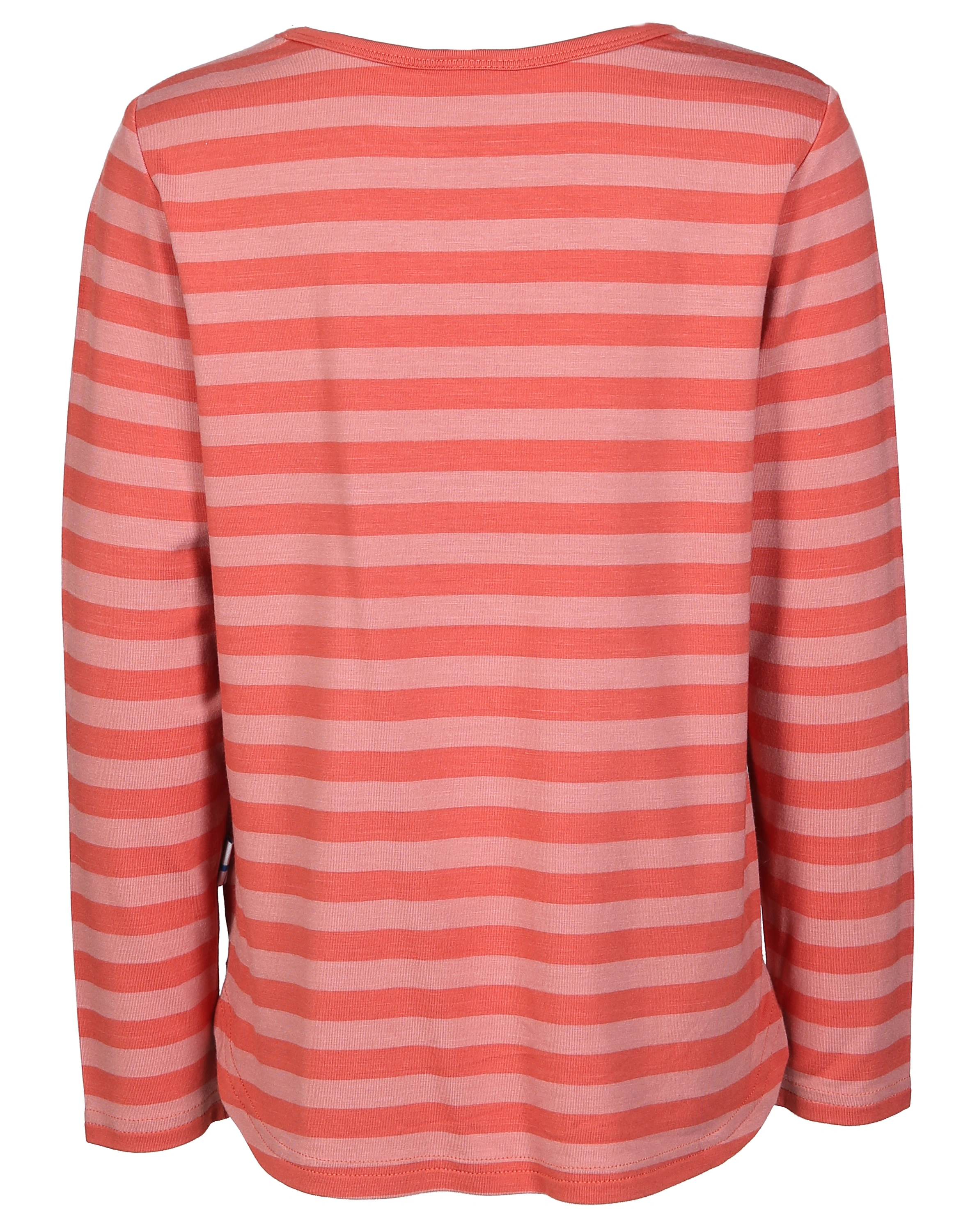 Jersey-Langarmshirt MERISILLI gestreift in terracotta