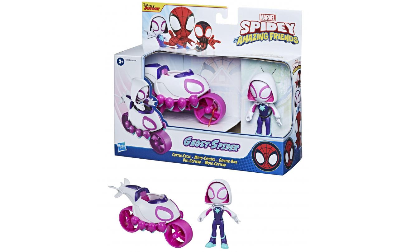 Marvel Spidey and his Amazing Friends Auto met figuur