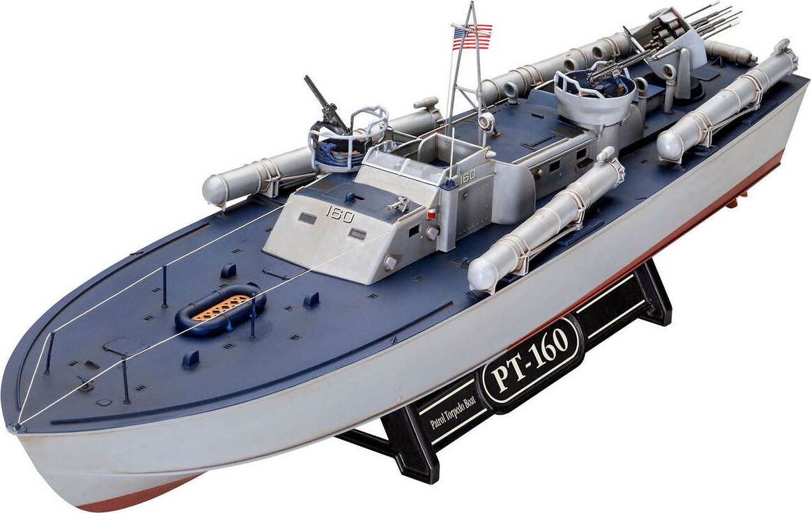 Revell - Patrol Torpedo Boat Pt-160 Båd Byggesæt - 1:72 - Level 4 - 05175