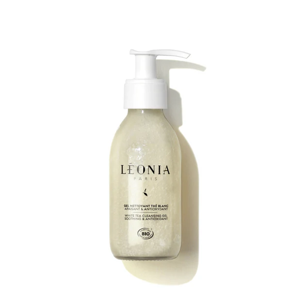 Léonia Gel Nettoyant Thé Blanc - Doux et Antioxydant 150 mL