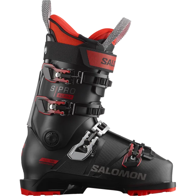 S/PRO ALPHA 100  Pistenschuhe Herren Black/Red