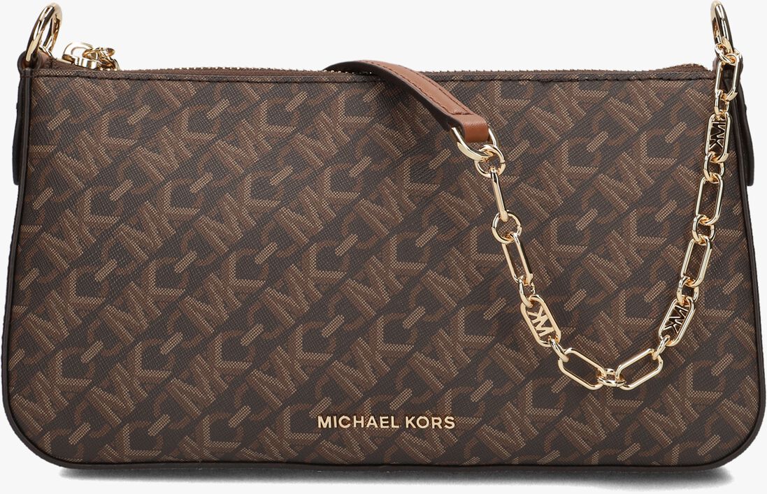 MICHAEL KORS cognac michael kors schoudertas md chain pouchette