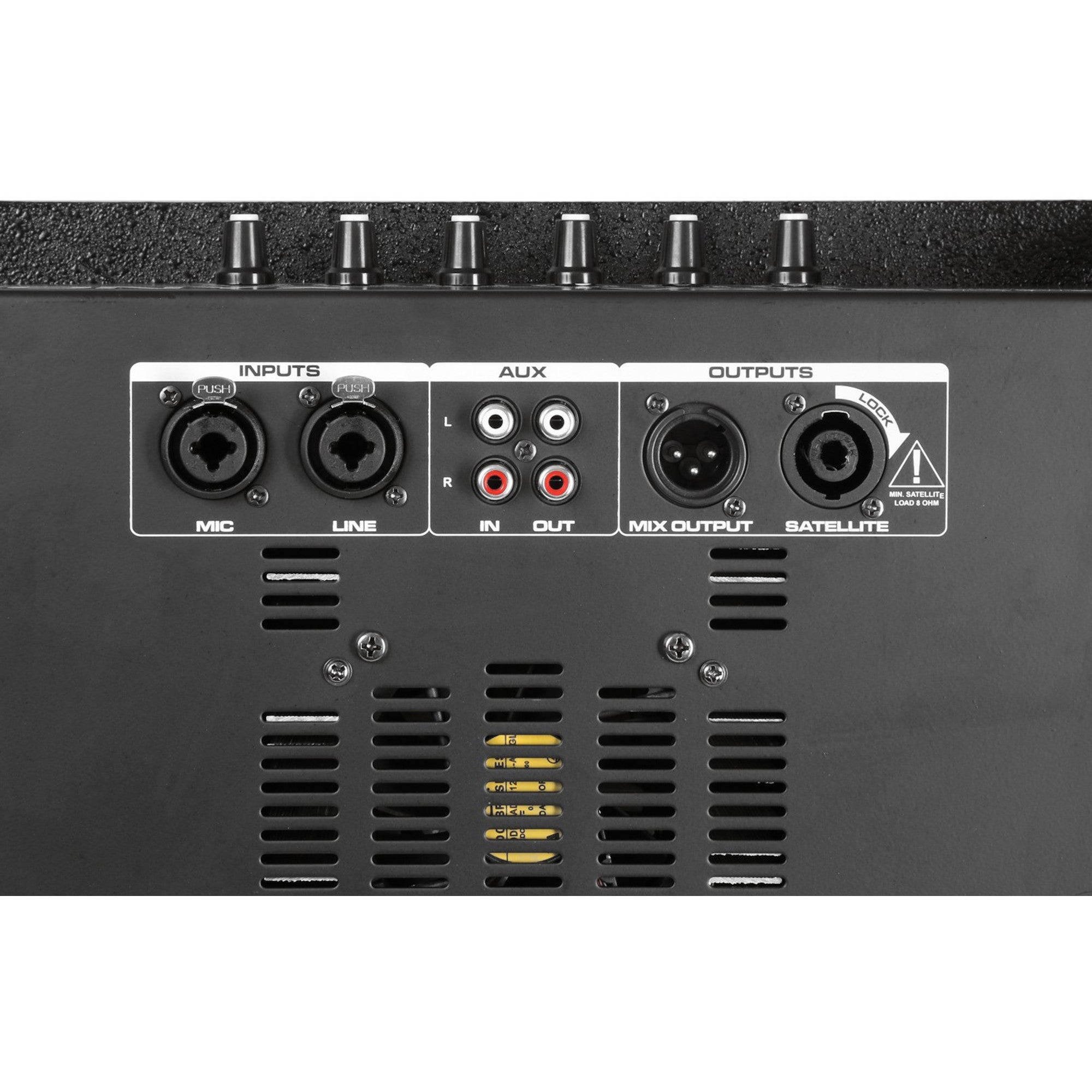 Vonyx VX1200 portable line array luidsprekersysteem 750 W
