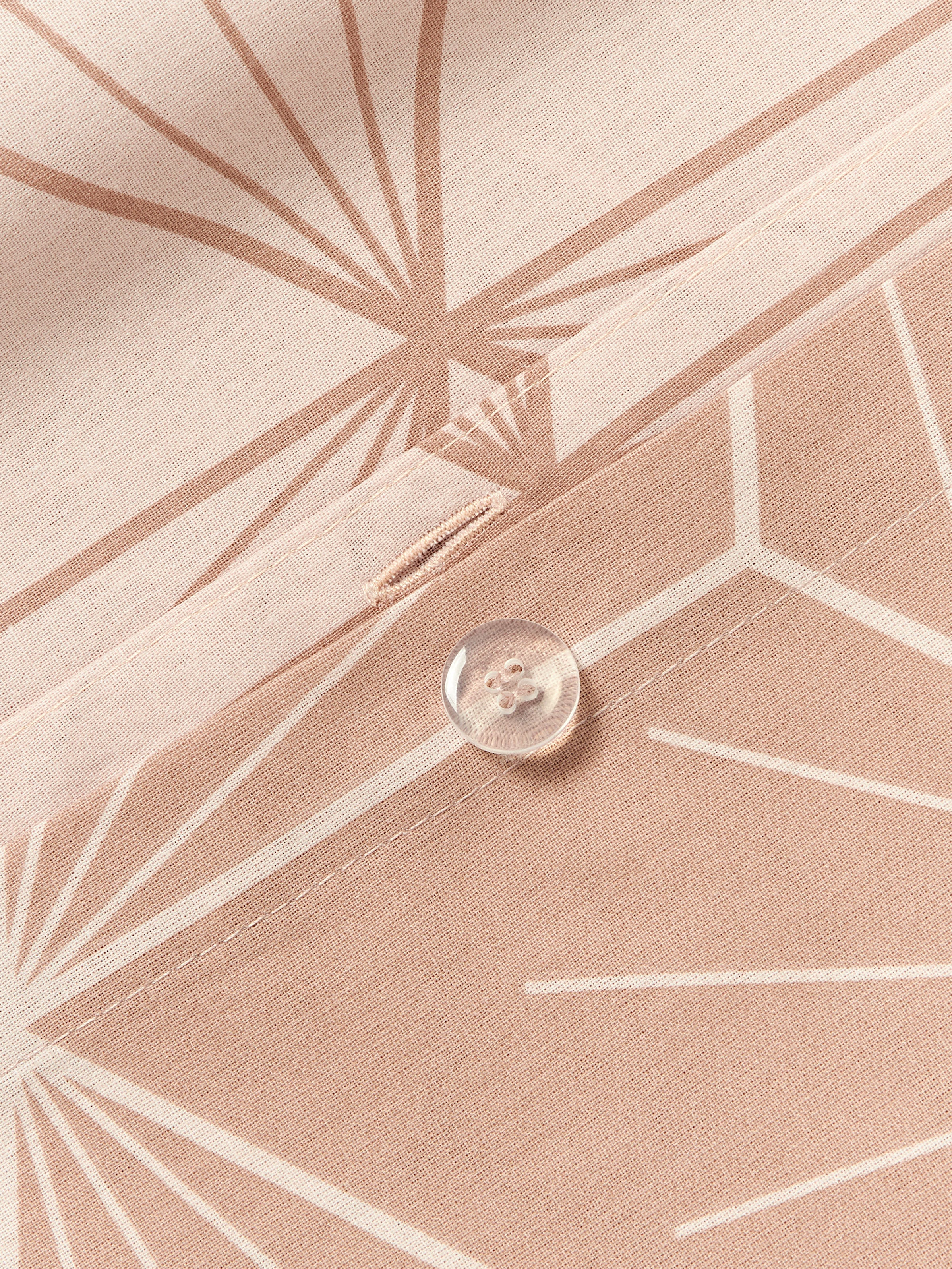 Dubbelzijdige kussenhoes Ilda met geometrische print