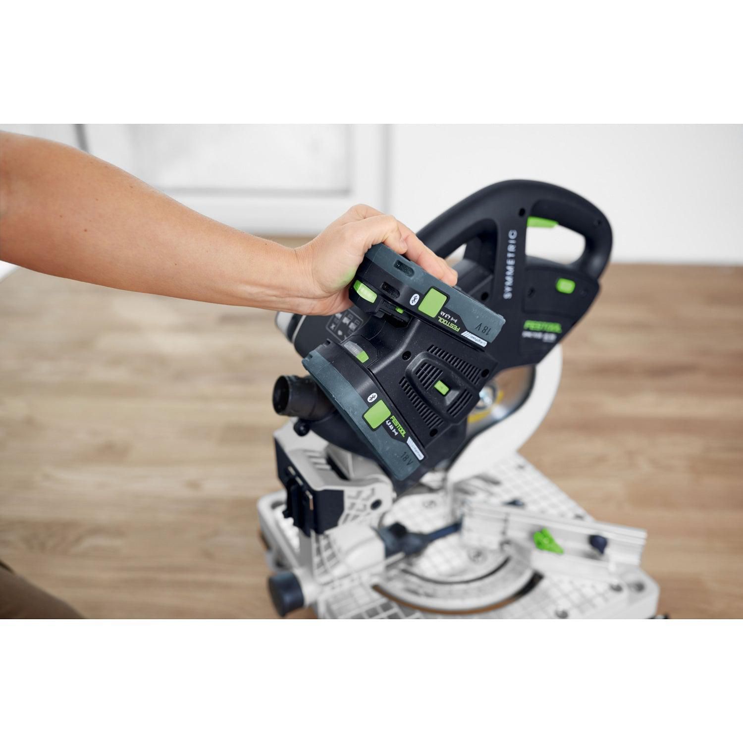 Festool SYMC 70 EB-Basic SYMMETRIC Accu Plintenzaag 18V - 577424