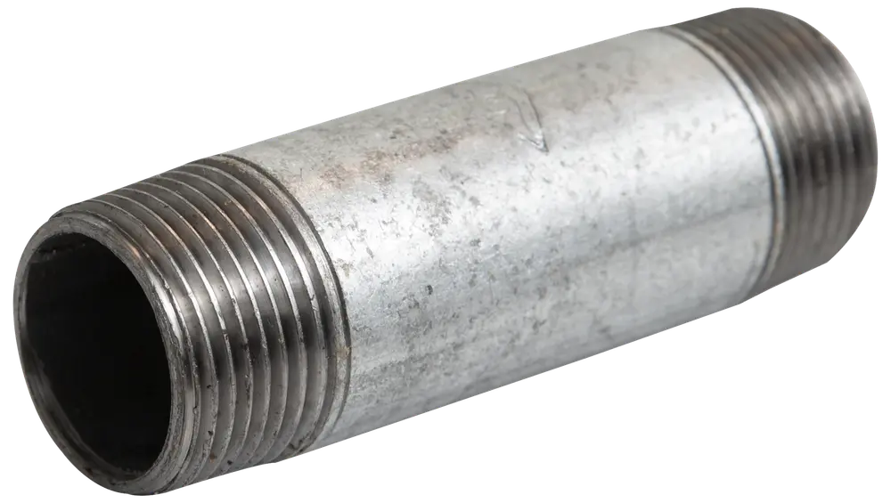 Nippelrør 3/4'' x 200 mm - galvaniseret