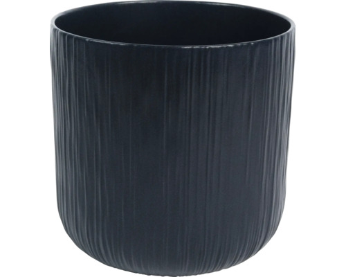 Alma bloempot Ø 27 cm H 26 cm keramiek donkerblauw
