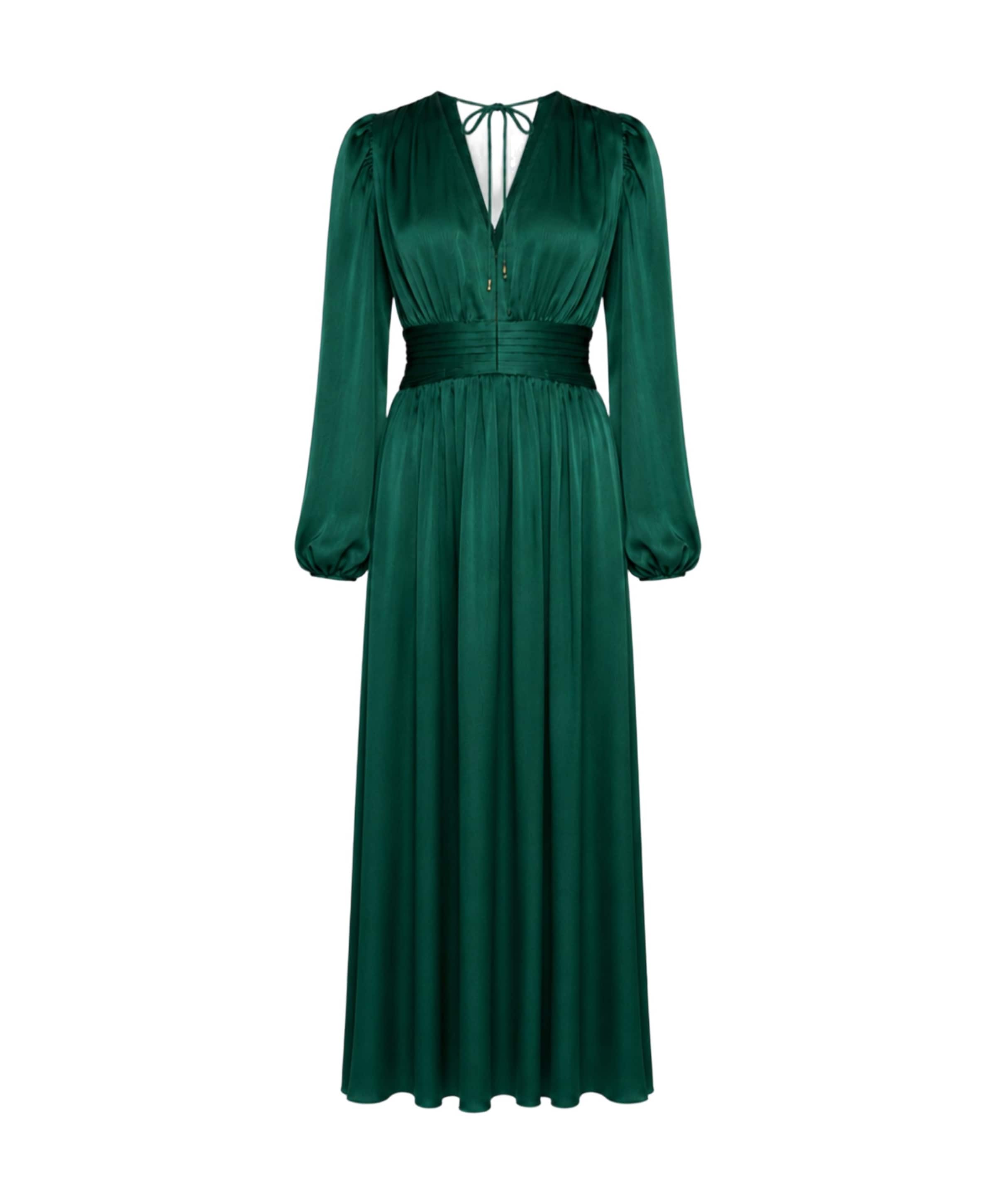 Freebird Festive Dames jurk groen