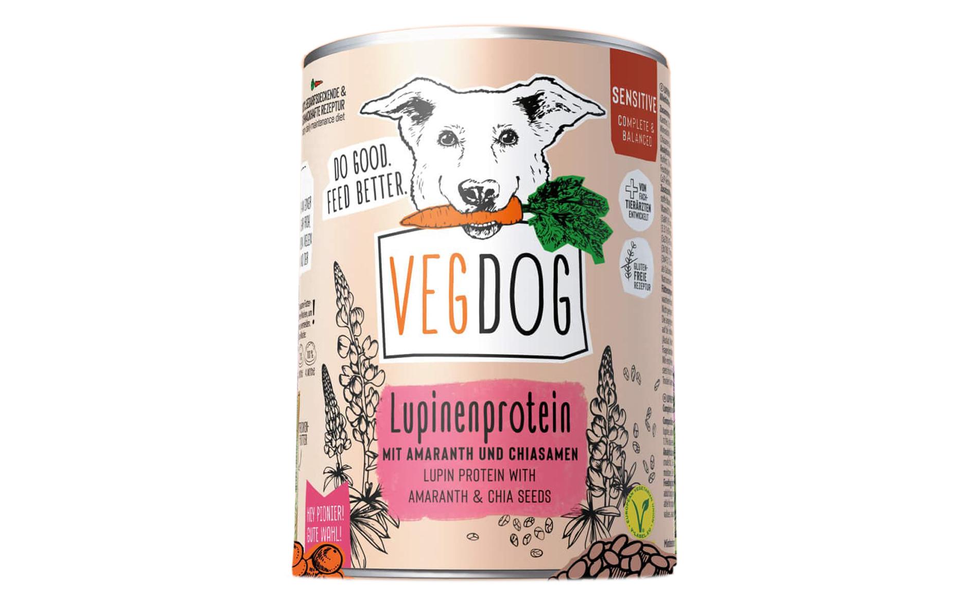 Nassfutter Sensitive Lupinenprotein 400 gHypoallergenes Alleinfuttermittel für ausgewachsene, ernährungssensible Hunde
