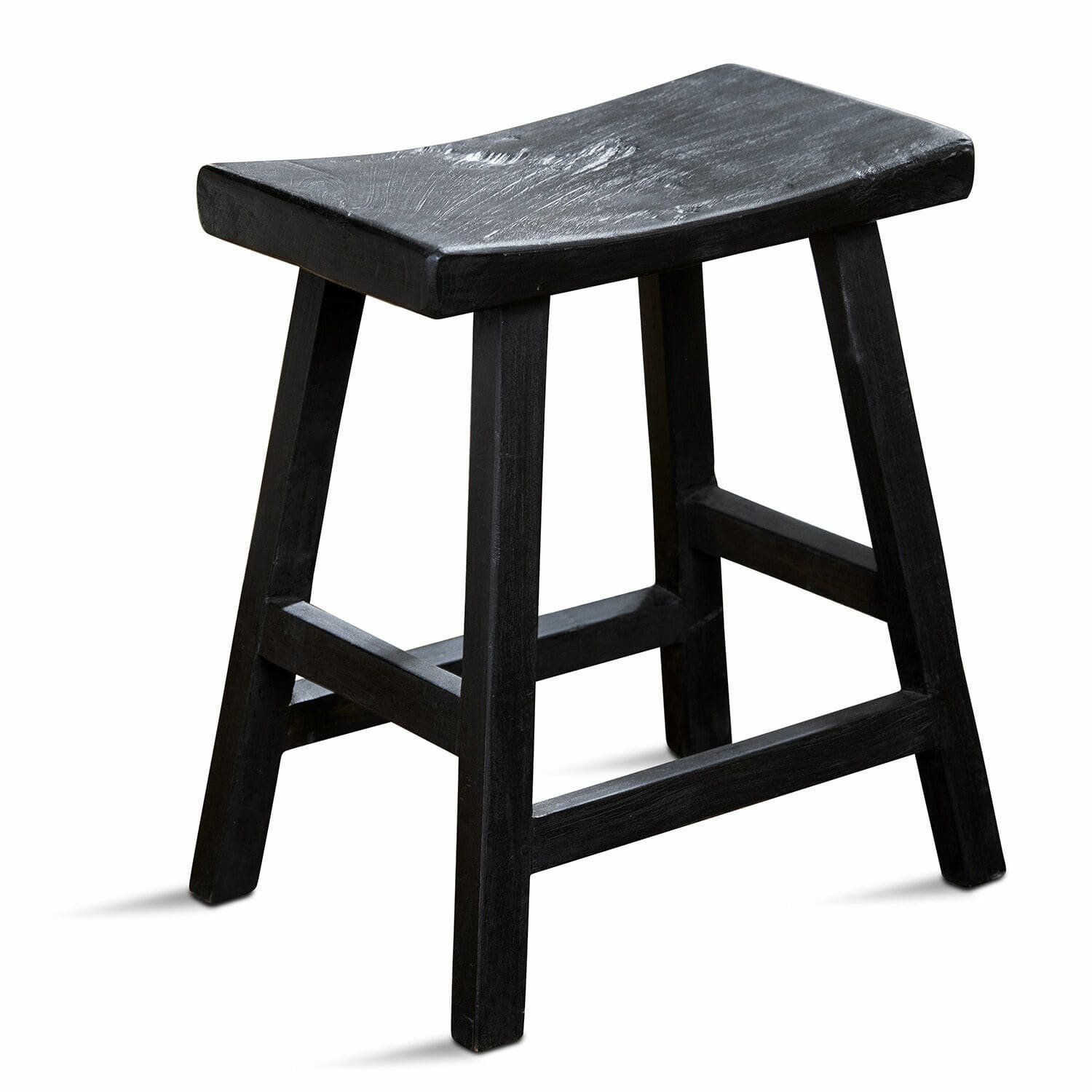 Hocker Nael 52/46/32 cm | schwarz