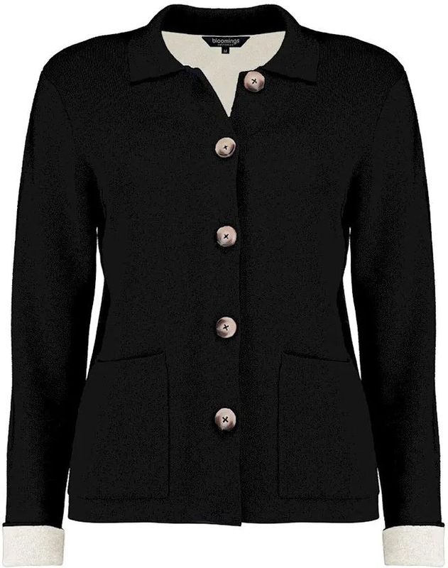Bloomings - Vest Pockets - Zwart - Vesten