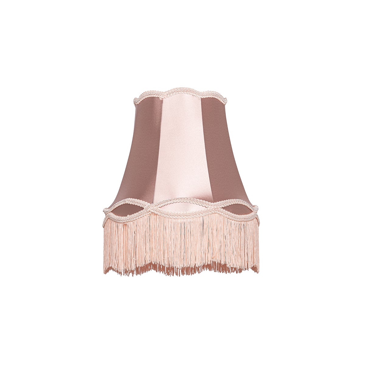 Roze stoffen lampenkap, 30 cm - Oma