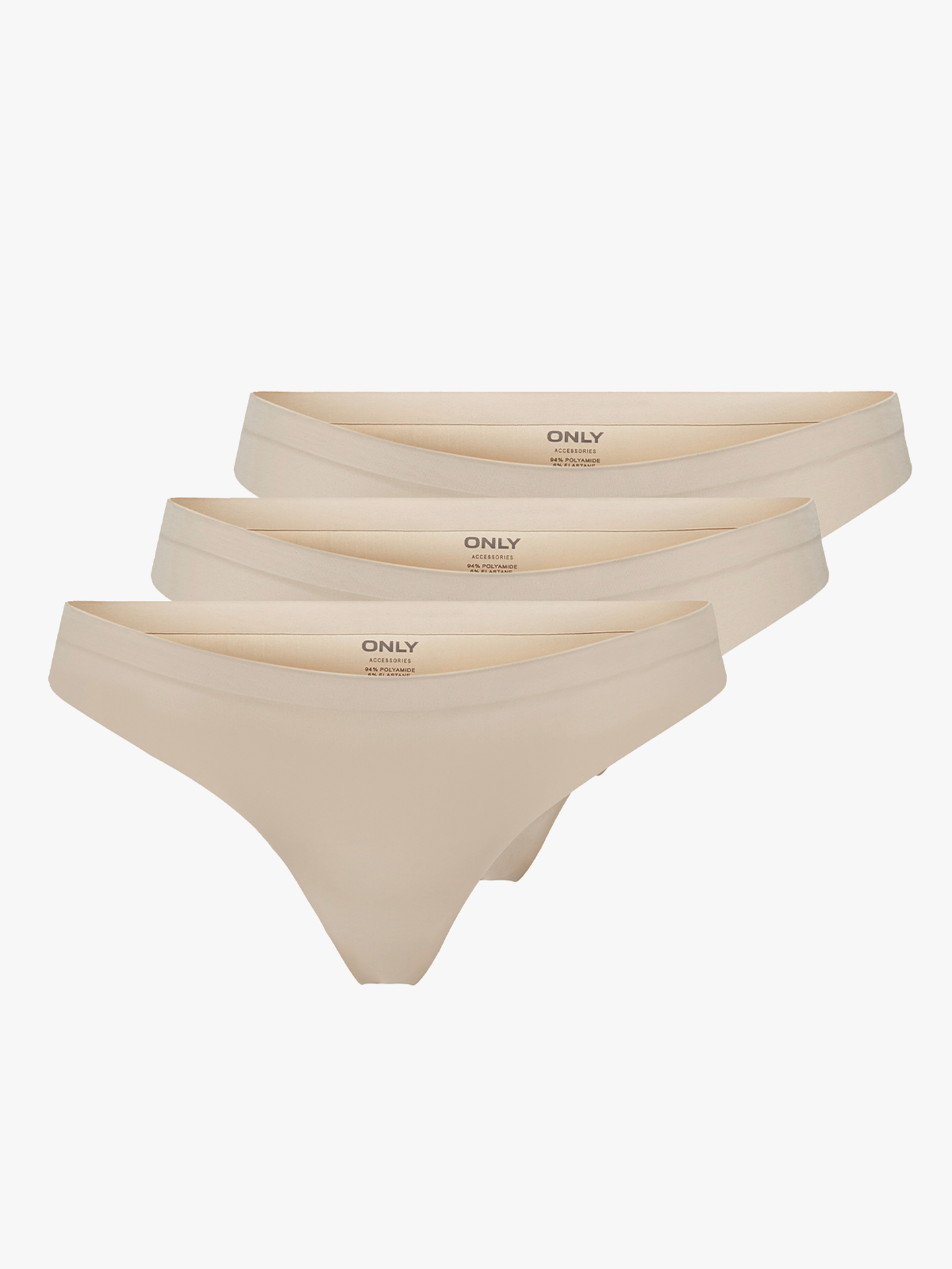 Tracy Bonded Thong 3-Pack