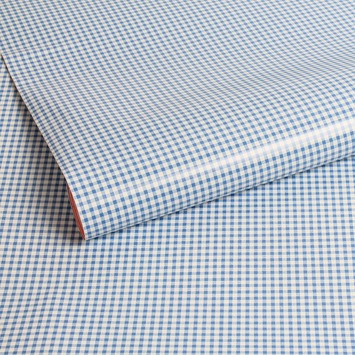 Decoratiefolie Vichy ruit blauw 346-0290 45x200 cm