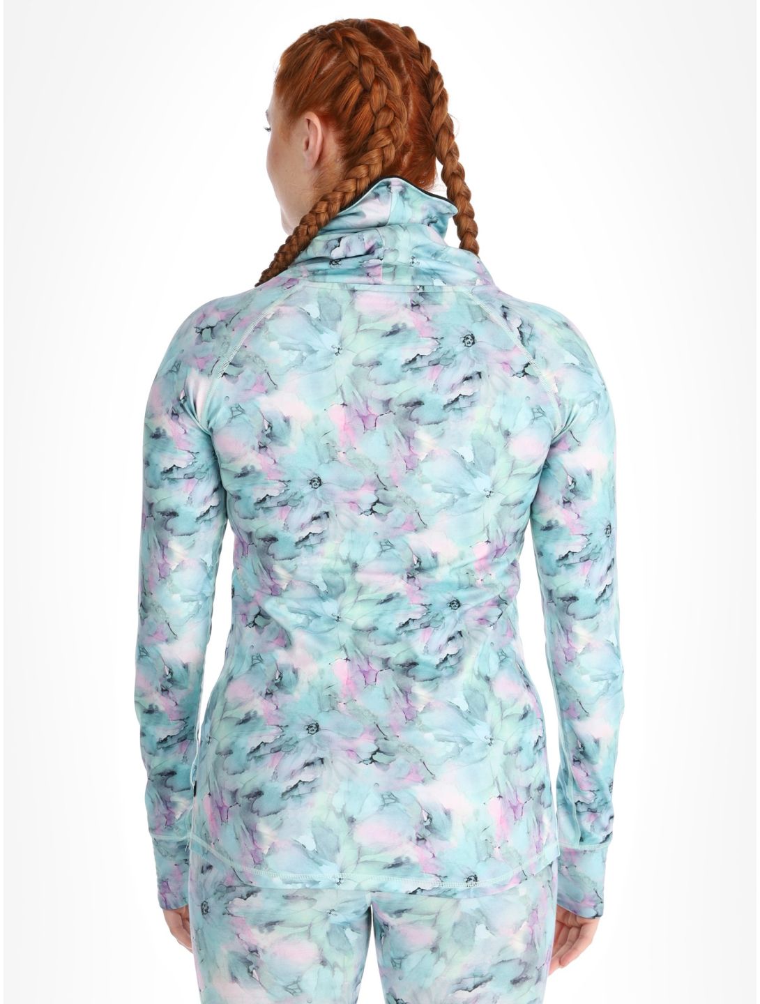 Pagaya Print Fleece thermoshirt dames