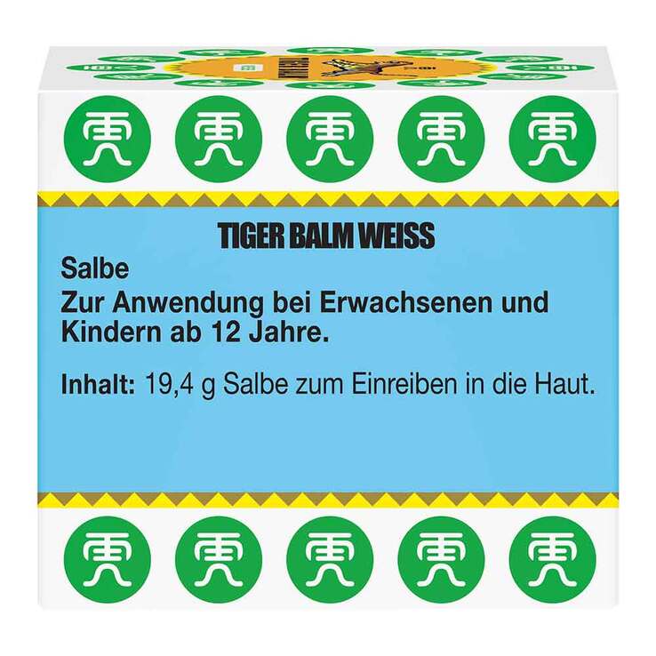 Tiger Balm Weiss, 19.4 g