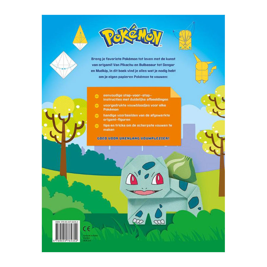Pokemon Origami Vouwen