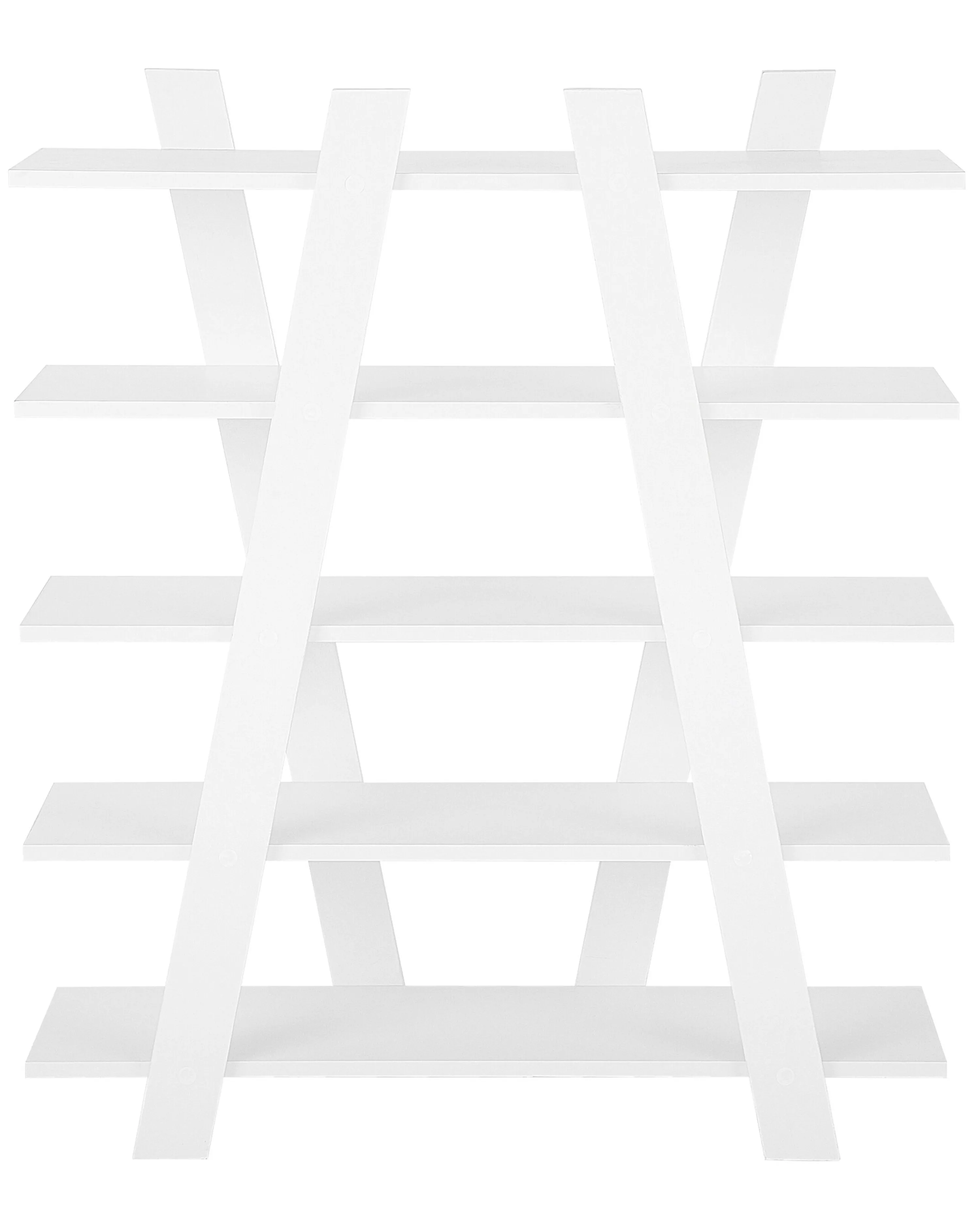 Opbergkast met 5 planken ESCALANTE 116 cm Wit