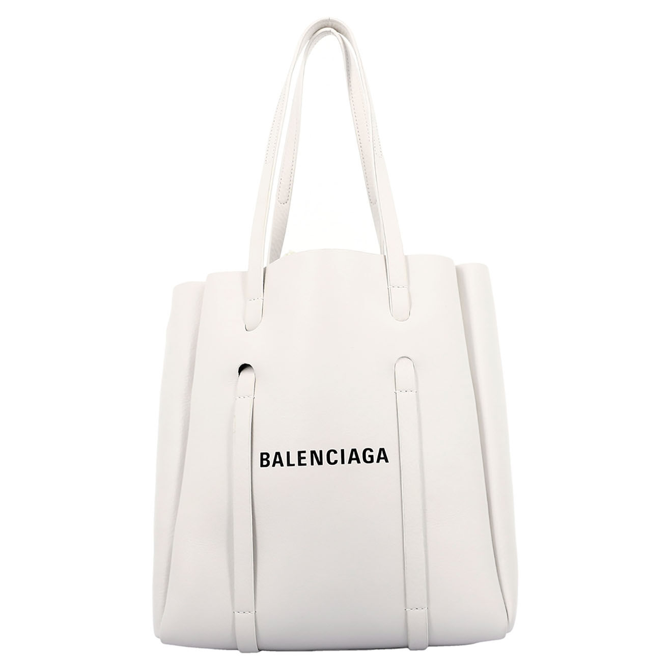 Balenciaga Sac cabas Everyday en Cuir blanc - Neuf sans étiquette - L.24 cm