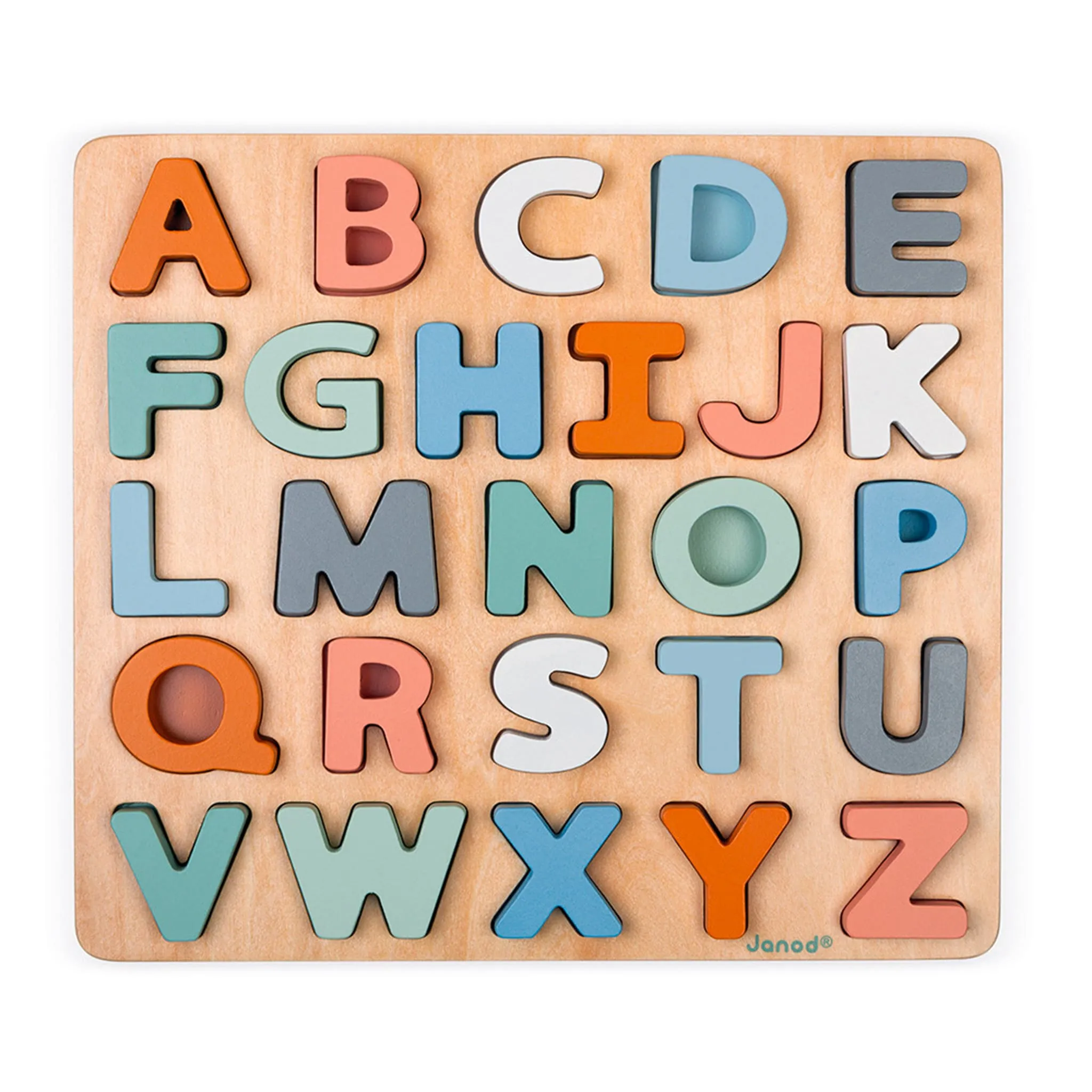 Janod Casse-Tête Alphabet en Bois - Sweet Cocoon