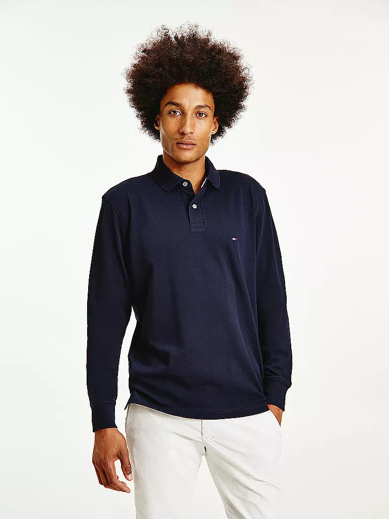 TOMMY HILFIGER Poloshirt Regular Fit 1985 blau