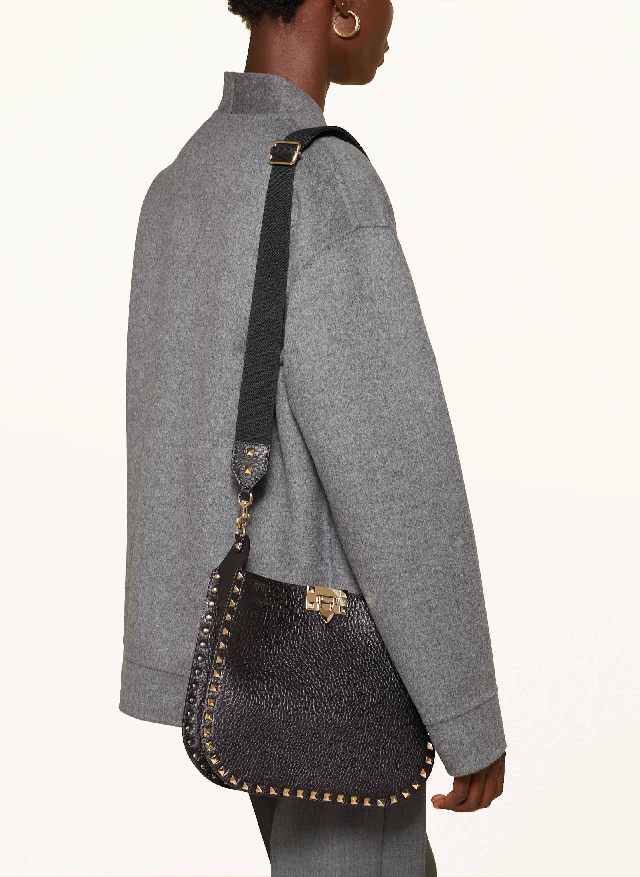 VALENTINO GARAVANI Schultertasche ROCKSTUD mit Nieten