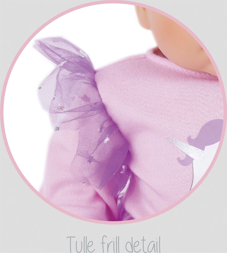 Diverse Tiny treasures unicorn outfit