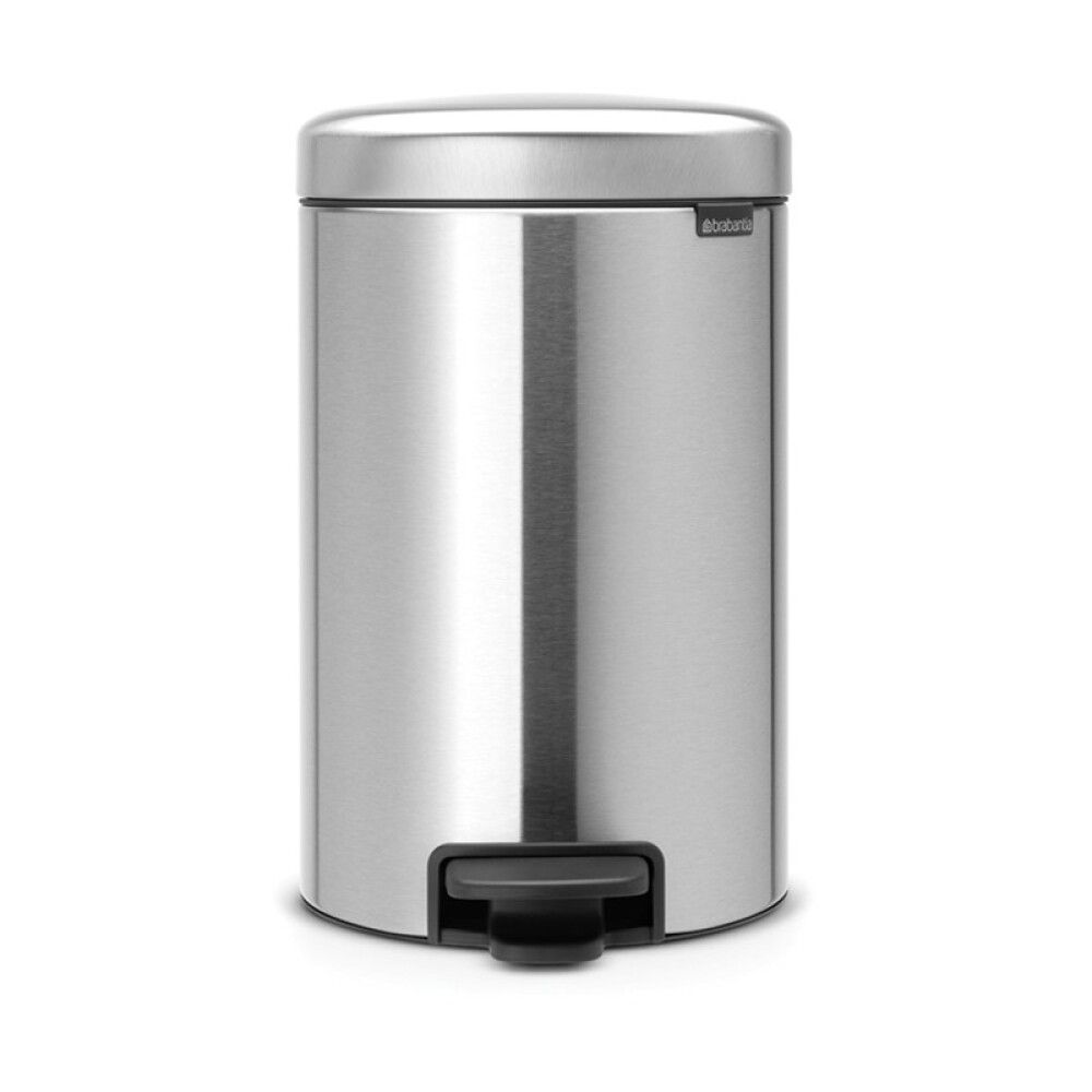 PEDALBØTTE BRABANTIA NEW ICON 12L MATT STÅL