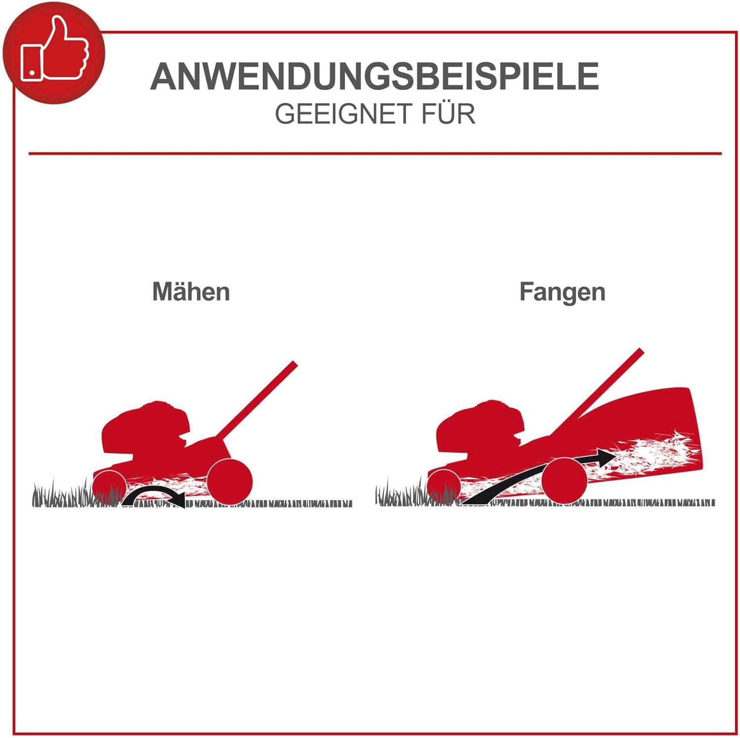 Scheppach Benzin Rasenmäher MP132-40 mit 40cm Schnittbreite | Leistung 3,3PS / 2,4kW | 3-fache Schnitthöhenverstellung | 35 Liter Fangkorb | geeignet bis 600 m² | große Laufräder | inkl. Ersatzmesser