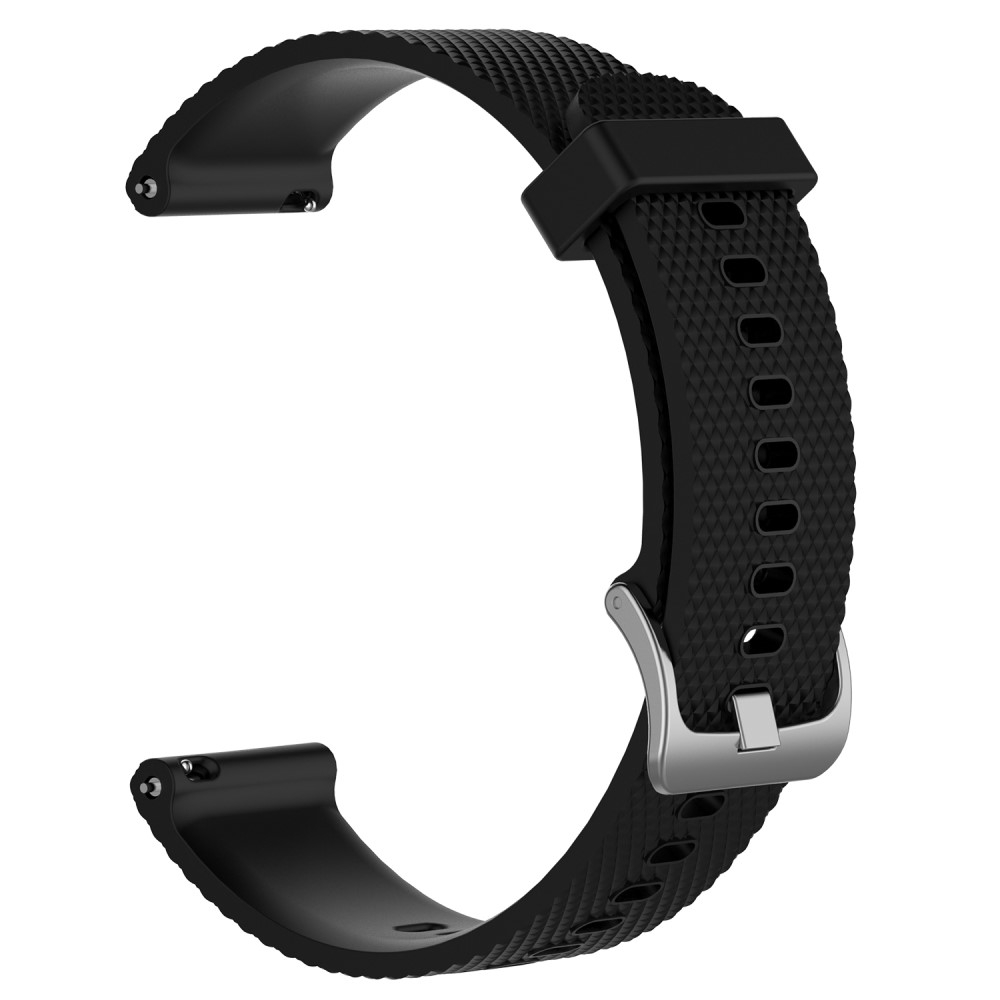 Garmin Ersatz Silikon Sport Armband mit 20mm Stegbreite - Schwarz
