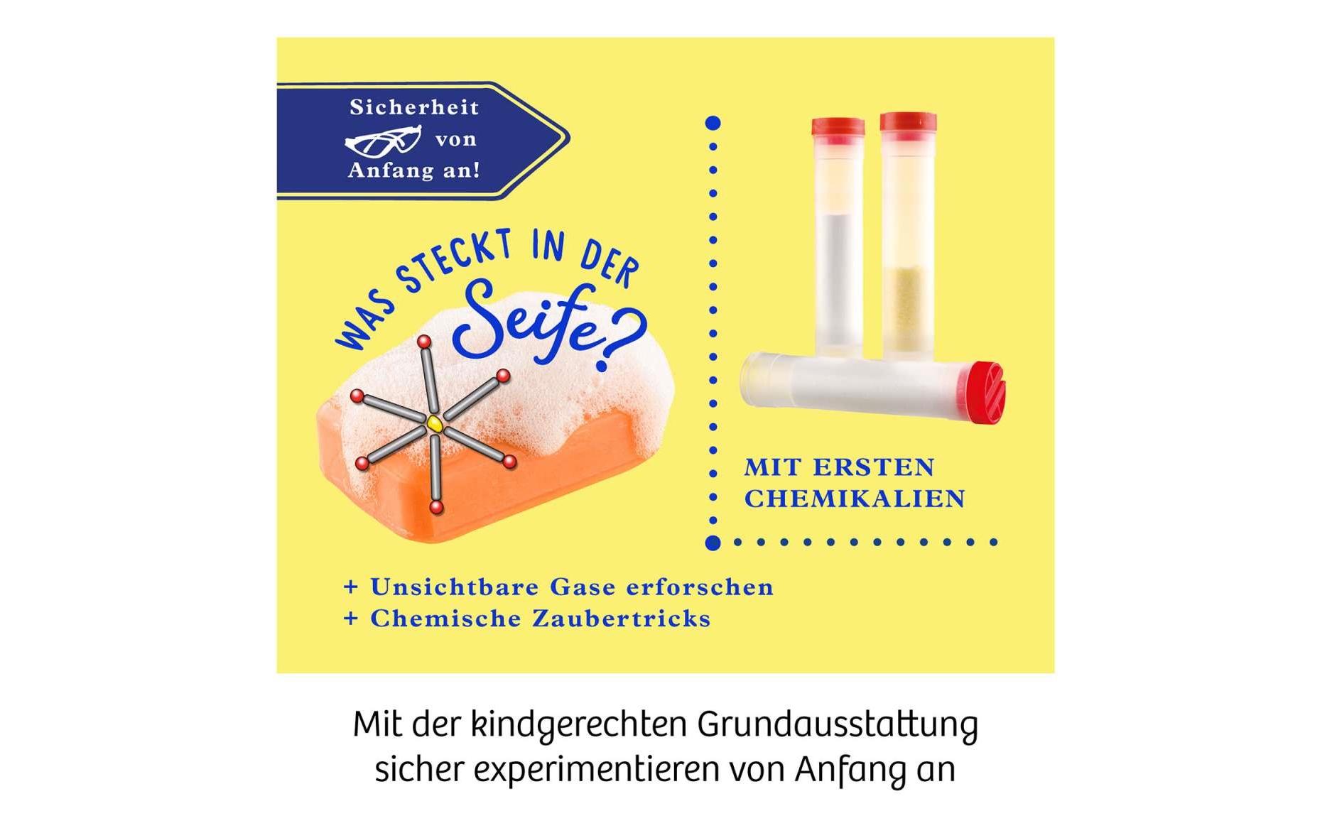 Experimentierkasten Chemielabor C 500Starter-Set
