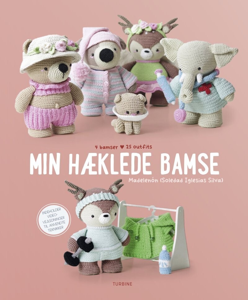 Min Hæklede Bamse - Soledad Iglesias Silva - Bog
