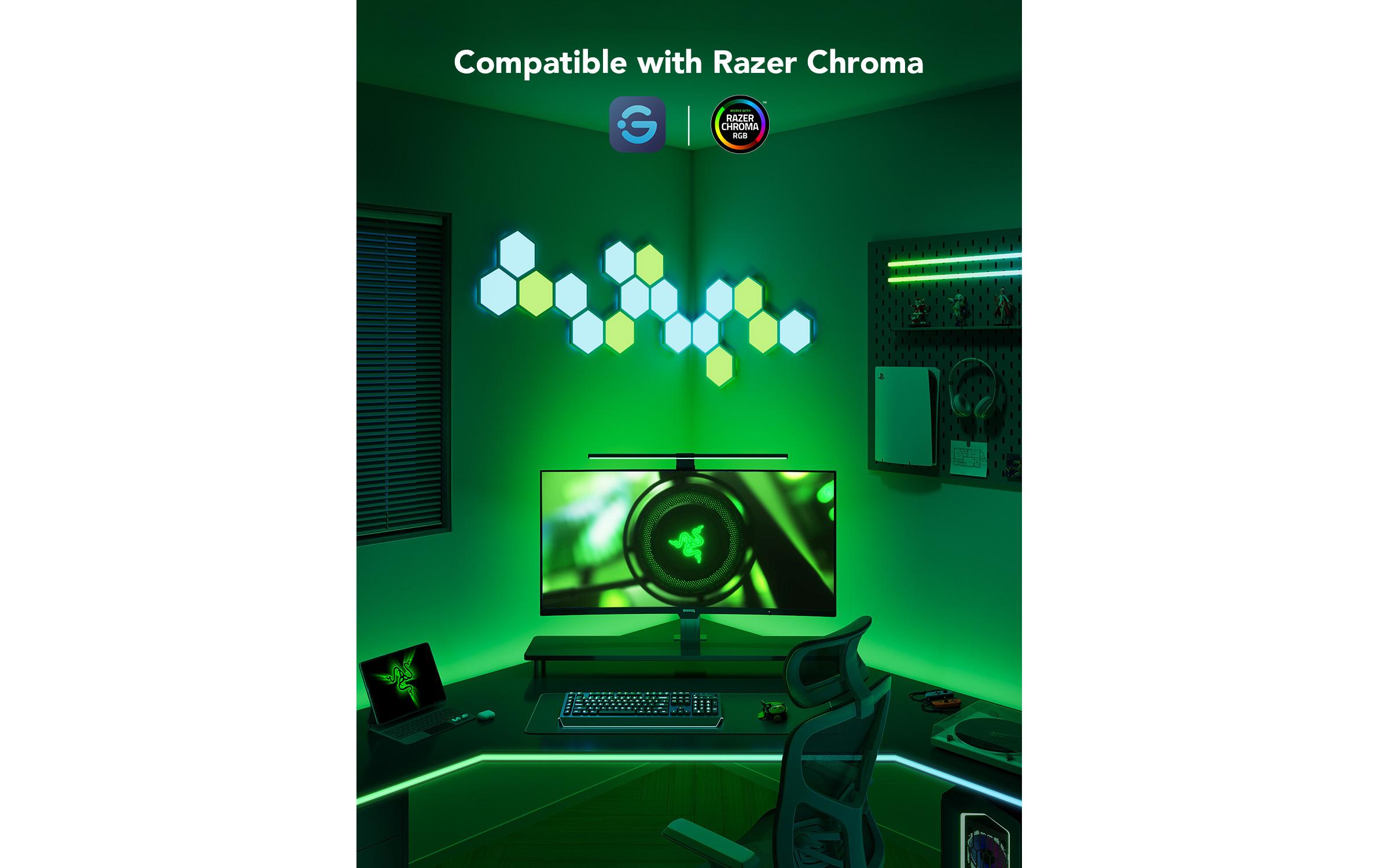 LED Stripe Gaming G1, Wi-Fi + Bluetooth, RGBIC, 27