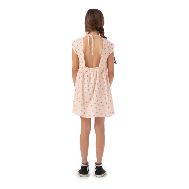 Piupiuchick Robe à Poche Fleur | Rose pâle
