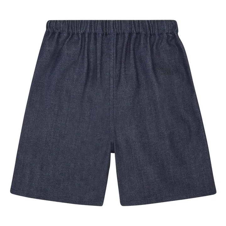 PDenim Short en Denim Coton Bio | Indigo