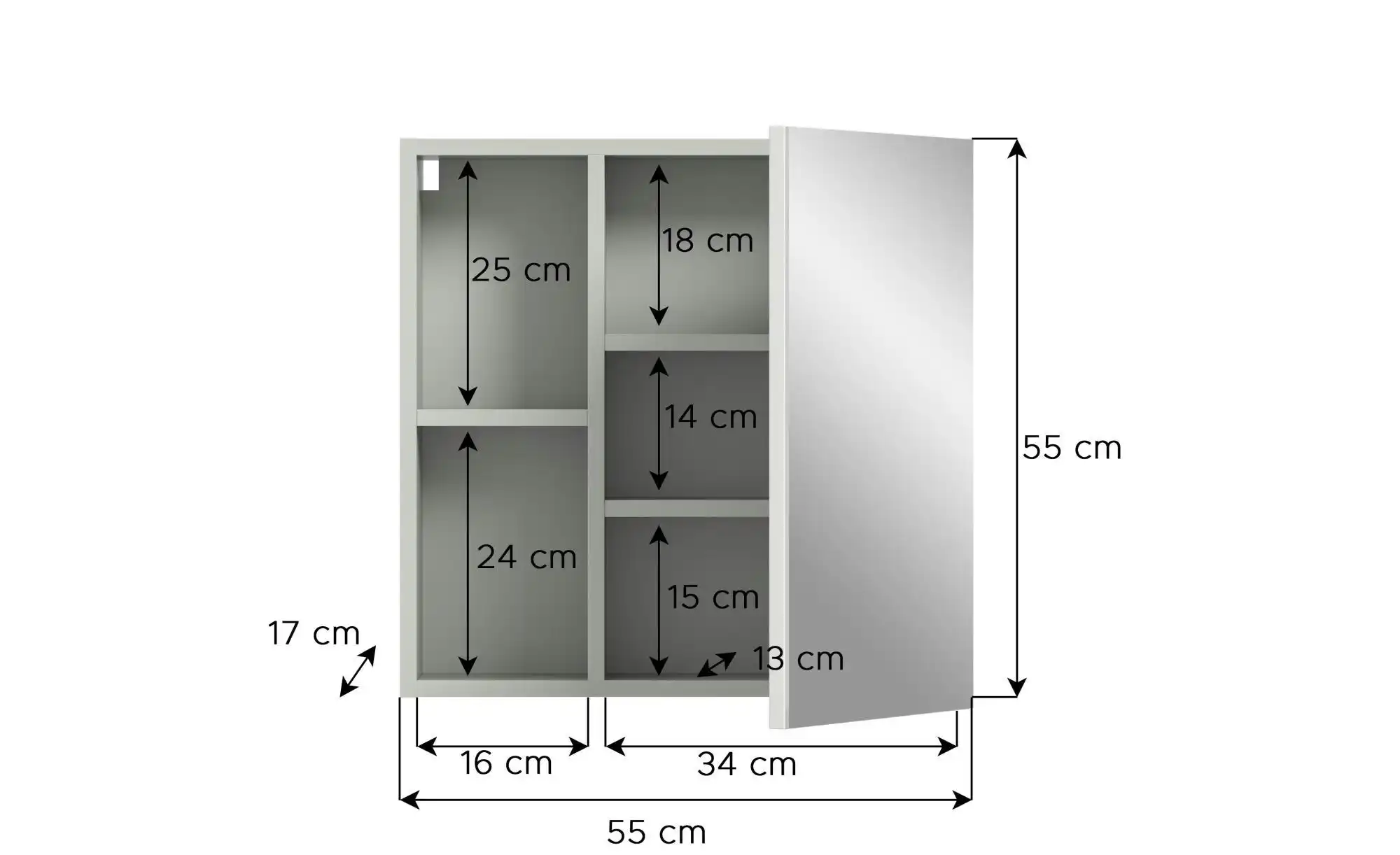 Spiegelschrank